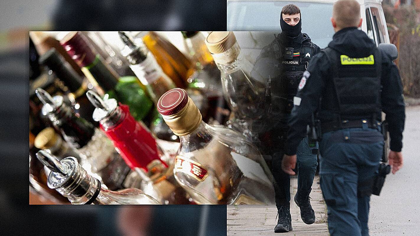Teisėsauga – apie Kaune vykusią pogrindinę prekybą alkoholiu draudžiamu laiku pagal specialią schemą