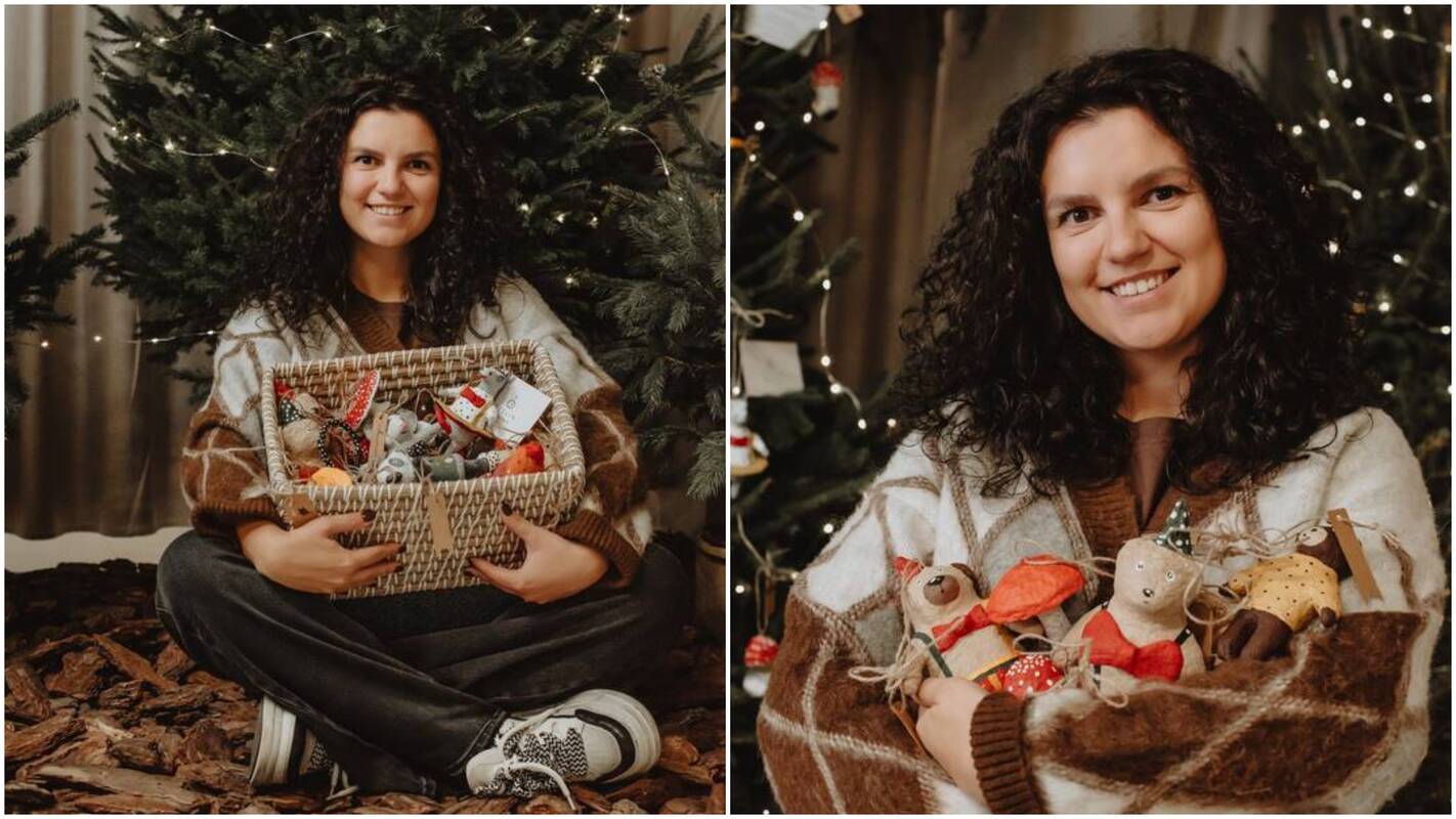 Misija: „Norisi kurti mielus personažus ar žvėrelius, kurie dovanotų gerą emociją“, – sako eglutės puošmenų kūrėja E. Mockevičienė.