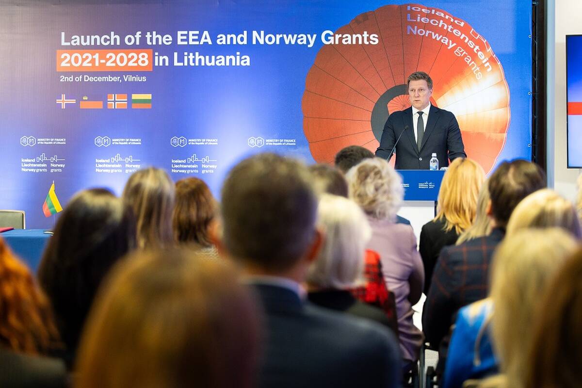 Lietuva pasirašė naujo finansavimo laikotarpio memorandumus su Norvegija, Islandija ir Lichtenšteinu