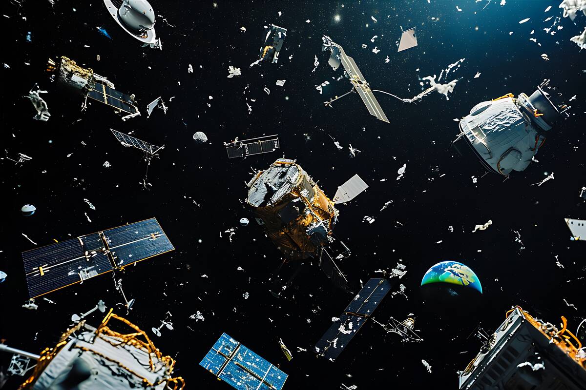 Kada spėjome taip prišiukšlinti kosmose?