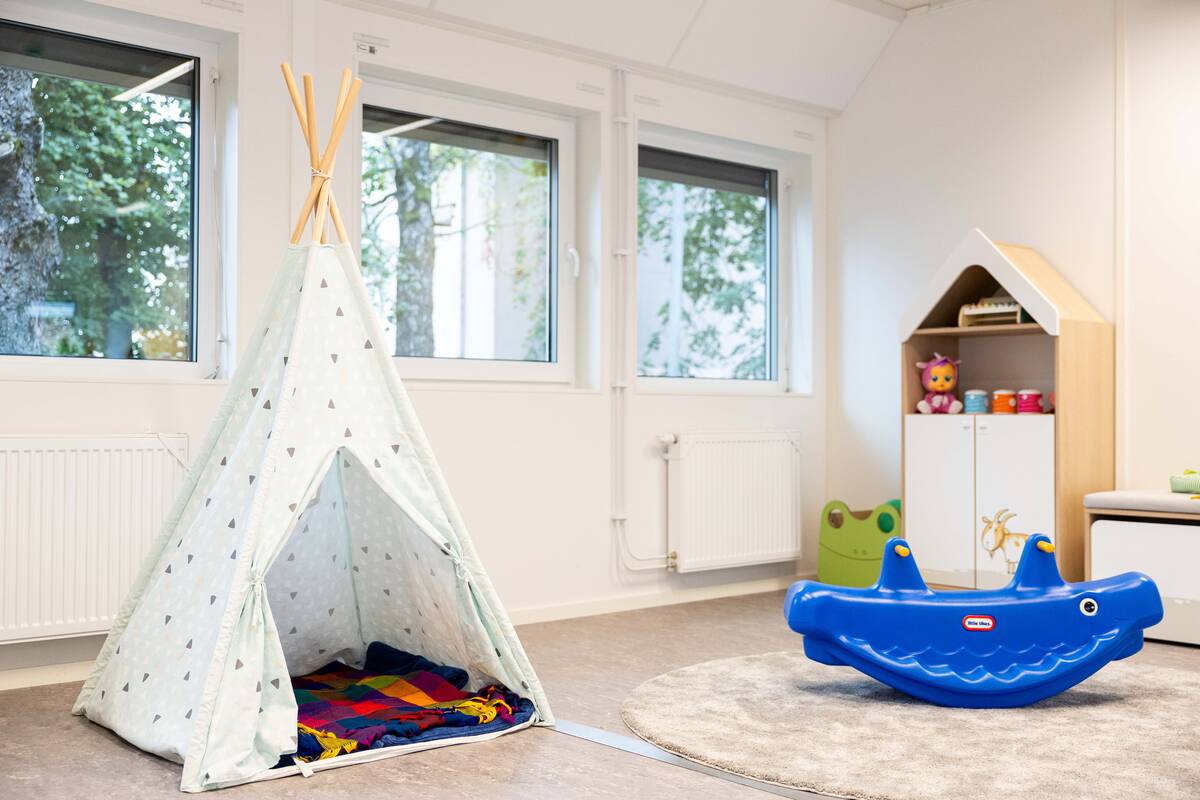 Rudaminoje atidarytas lietuviškas modulinis darželis „Ąžuoliukas“. 