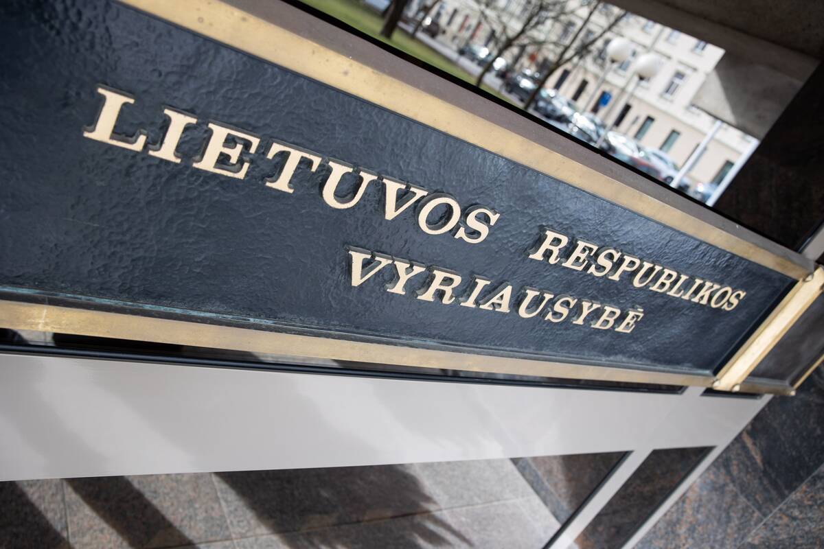 Lietuvos Respublikos Vyriausybės rūmai.