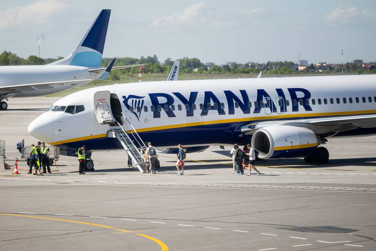 Bendrovei „Ryanair“ – 256 mln. eurų bauda