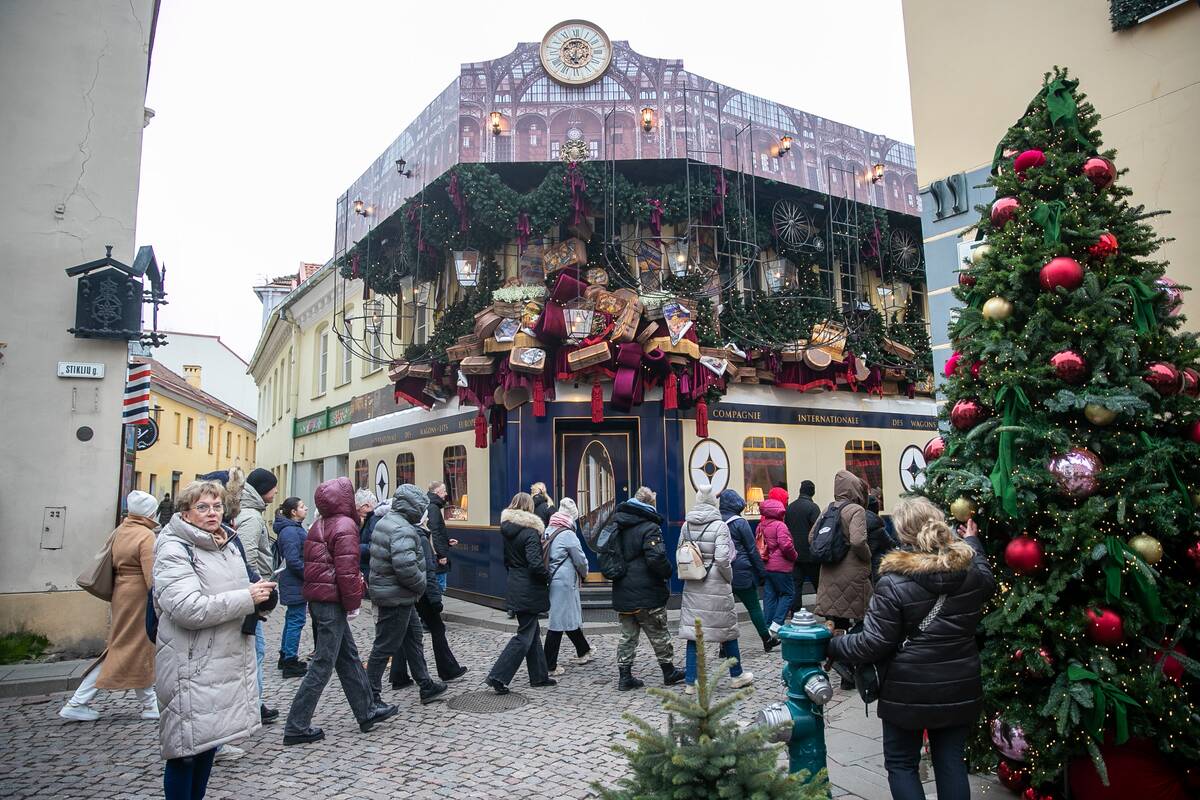 Sostinėje – „kalėdiškiausia diena“