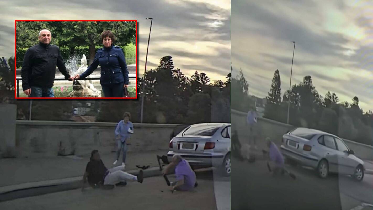 Šaulį bandė stabdyti ir kita pora, tačiau žuvo: vaizdo įraše – dramatiškos grumtynės