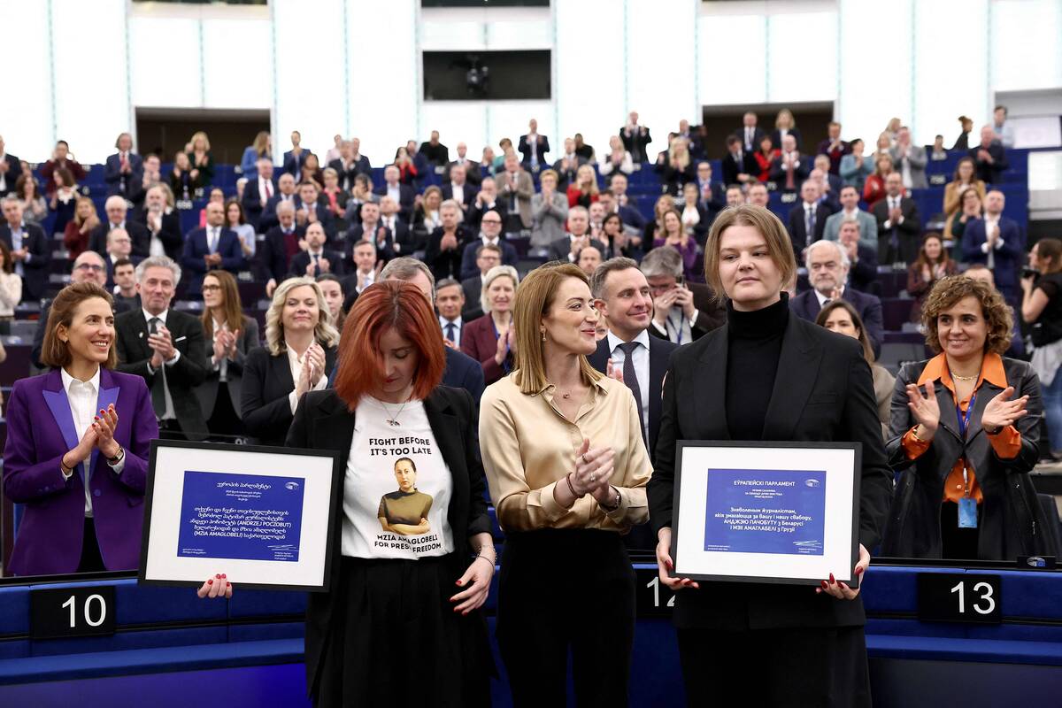 Įteikta šių metų Sacharovo premija