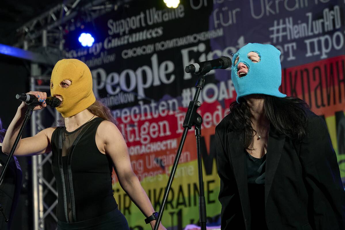 Rusija uždraudė feministinę protestų grupę „Pussy Riot“