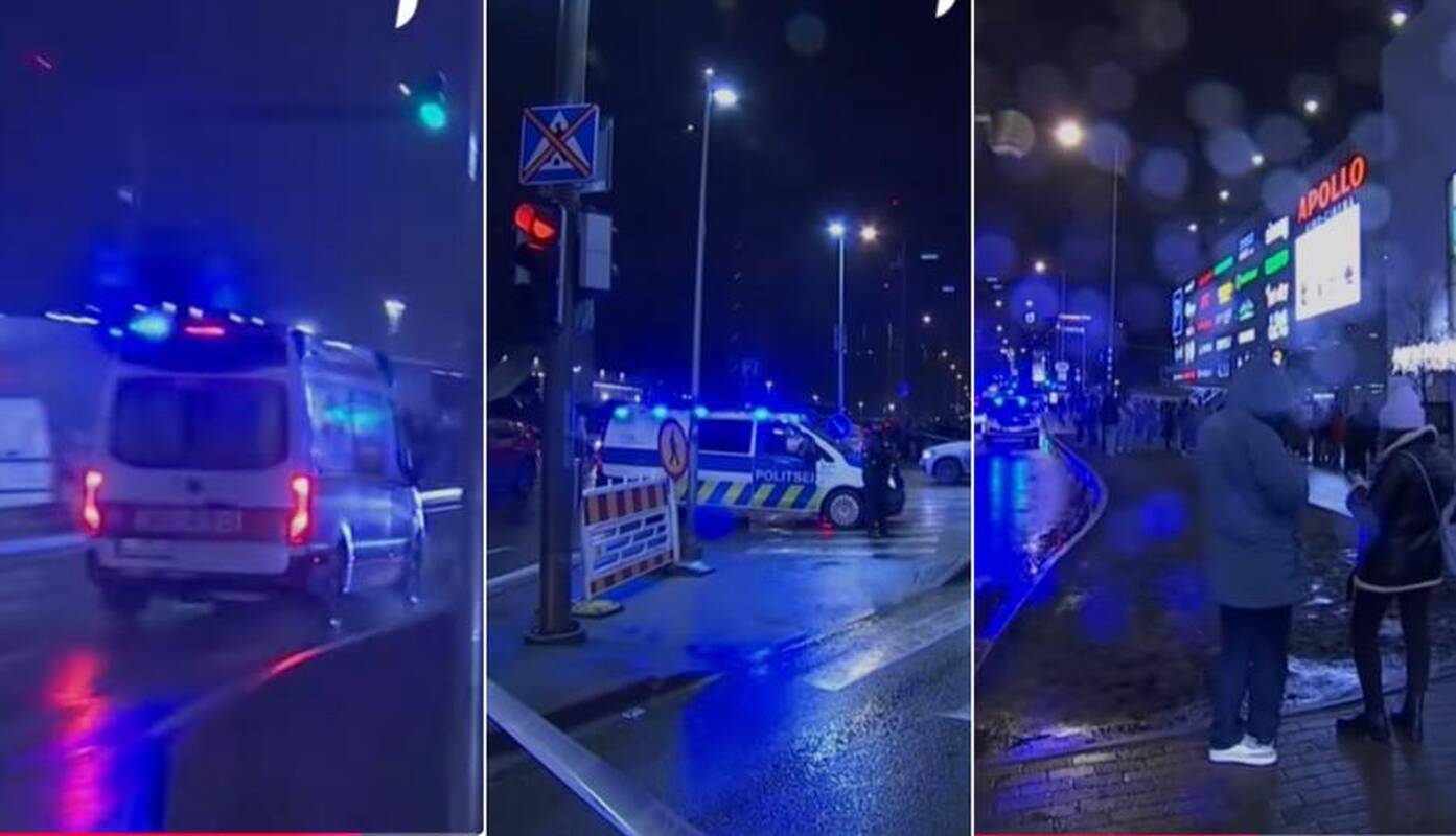 Talino prekybos centre – sprogimas, sužeistas žmogus  