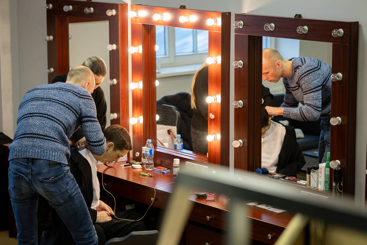 Spektaklio „Mergaitės ir berniukai“ premjeros pristatymas