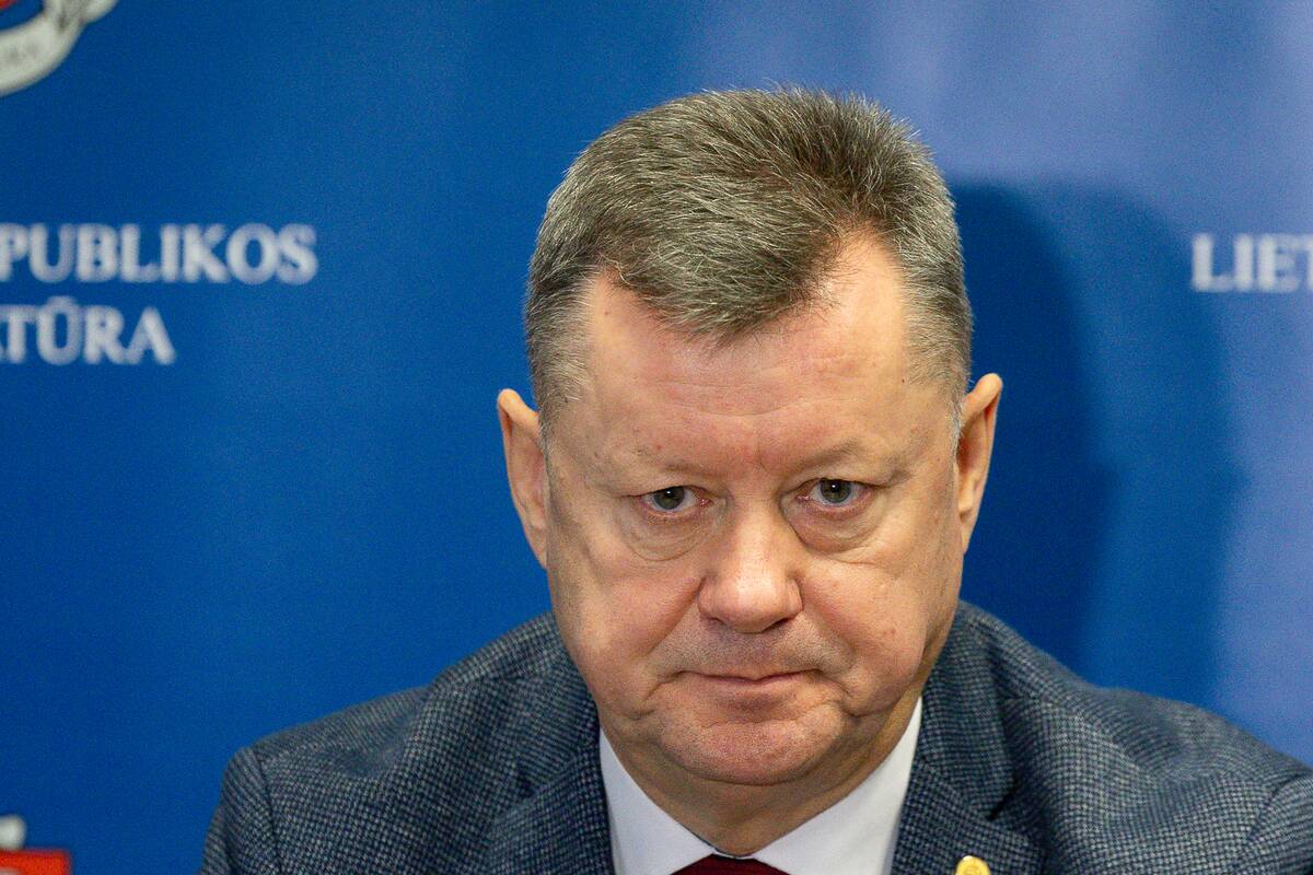 Teisėsaugos atstovų spaudos konferencija dėl Kaune rastų dviejų nužudytų jaunų moterų