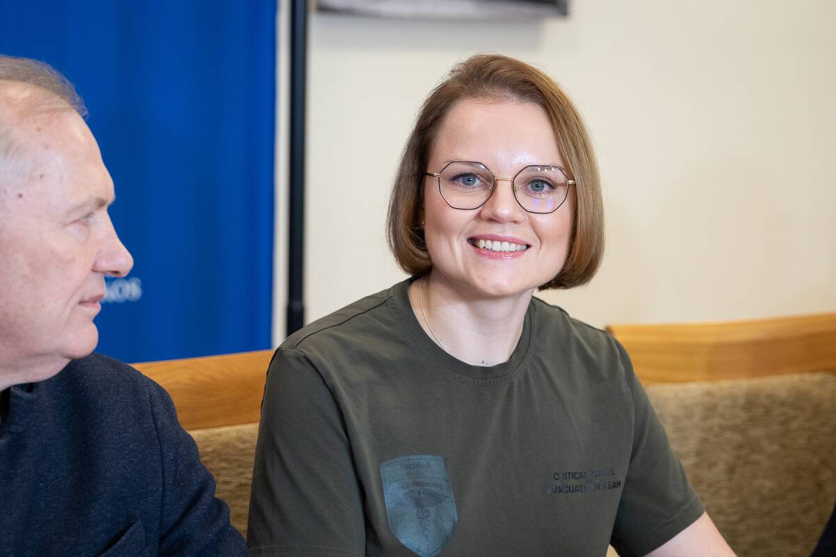 Ukrainos medikų spaudos konferencija