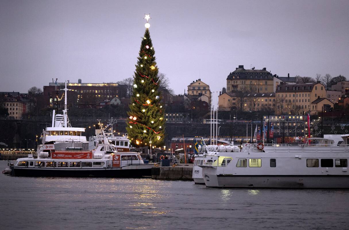 Tamsus Stokholmo gruodis: Švedijos sostinėje – tik pusvalandis saulės šviesos