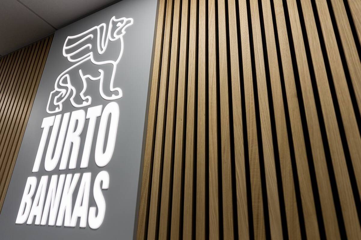 Turto bankas šiemet pardavė daugiau, bet gavo mažiau 