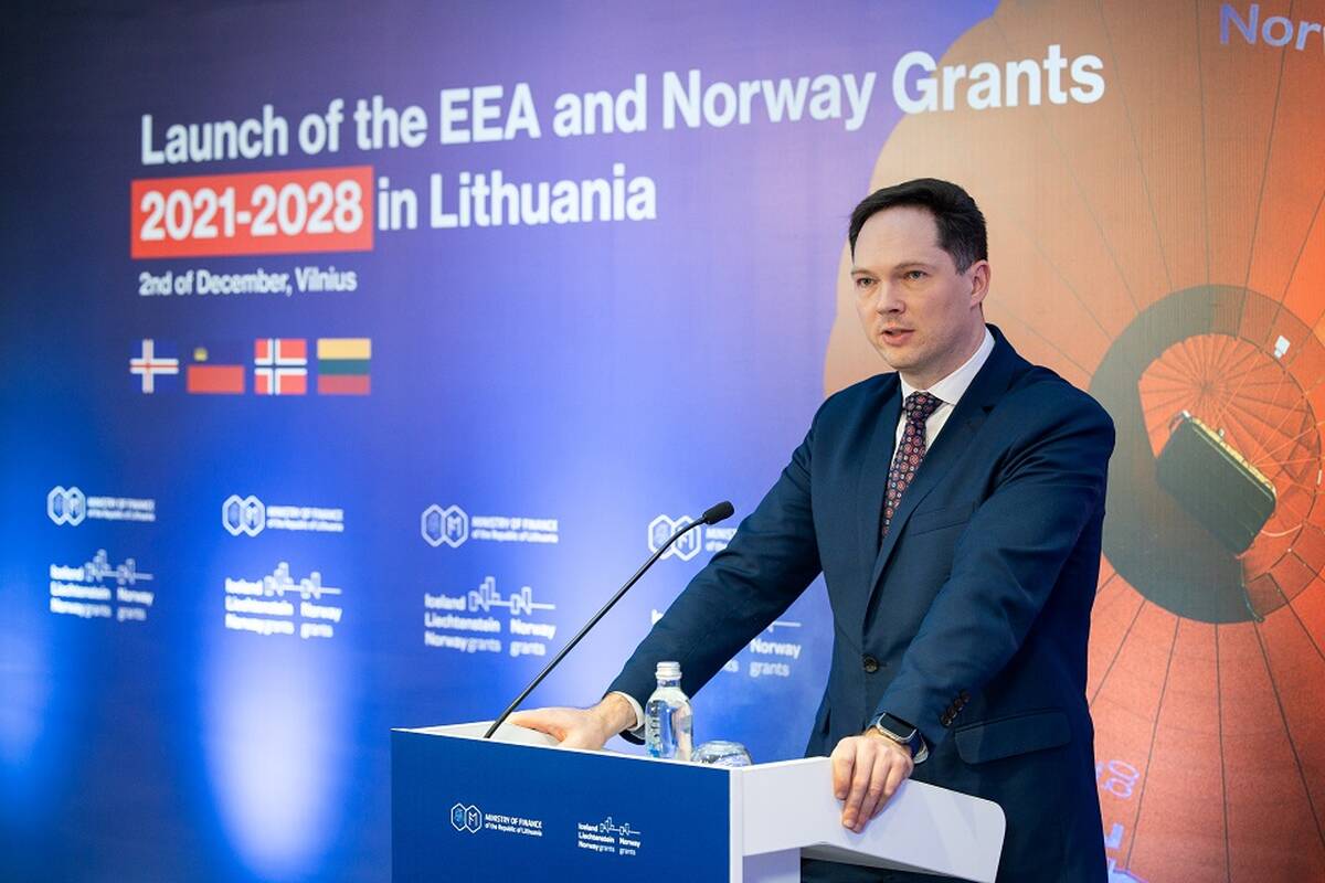 Europos ekonominės erdvės (EEE) ir Norvegijos finansinių mechanizmų susitarimo memorandumų pasirašymas dėl naujo 2021–2028 m. finansavimo laikotarpio. 