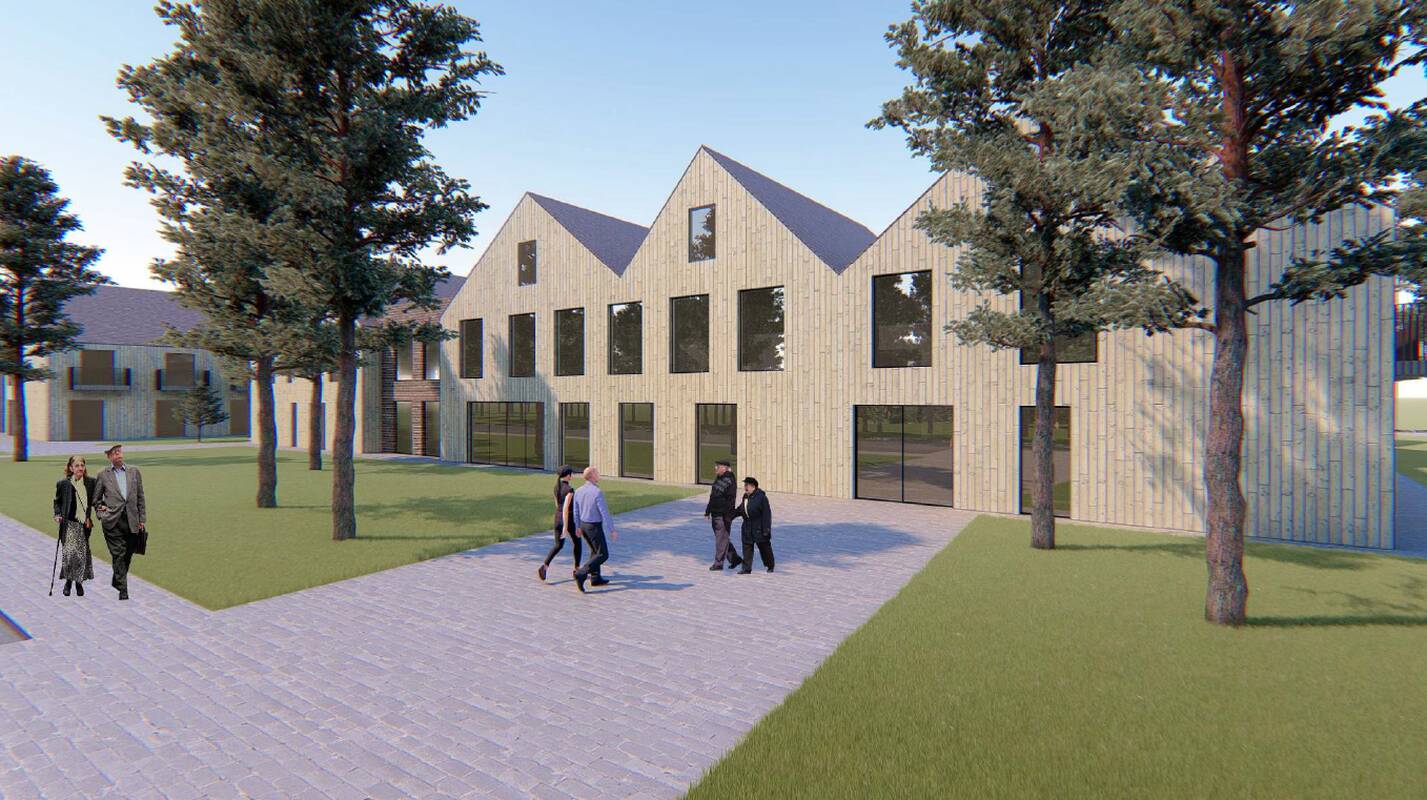 Melnragėje įsibėgėja globos namų statybos