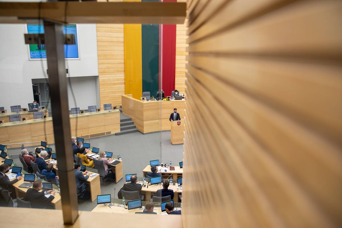 
<span>Seimas ruošiasi pokyčiams: tai kainuos milijoną eurų</span>

