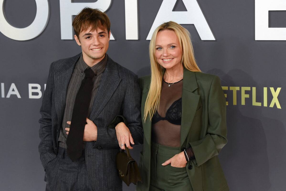 Beau Lee Jones ir Emma Bunton