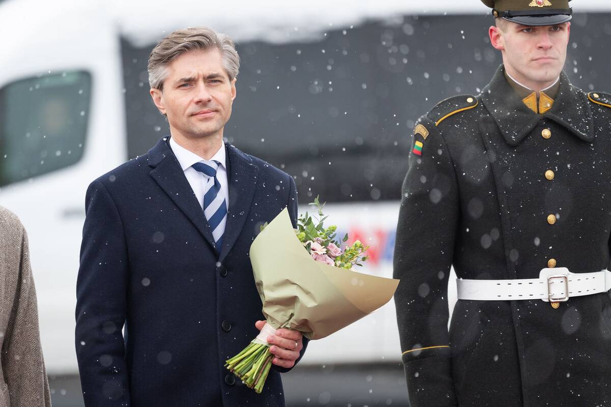 Danijos karaliaus ir karalienės pasitikimas Vilniaus oro uoste