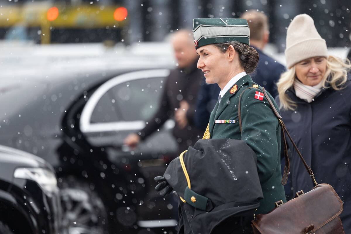 Danijos karaliaus ir karalienės pasitikimas Vilniaus oro uoste