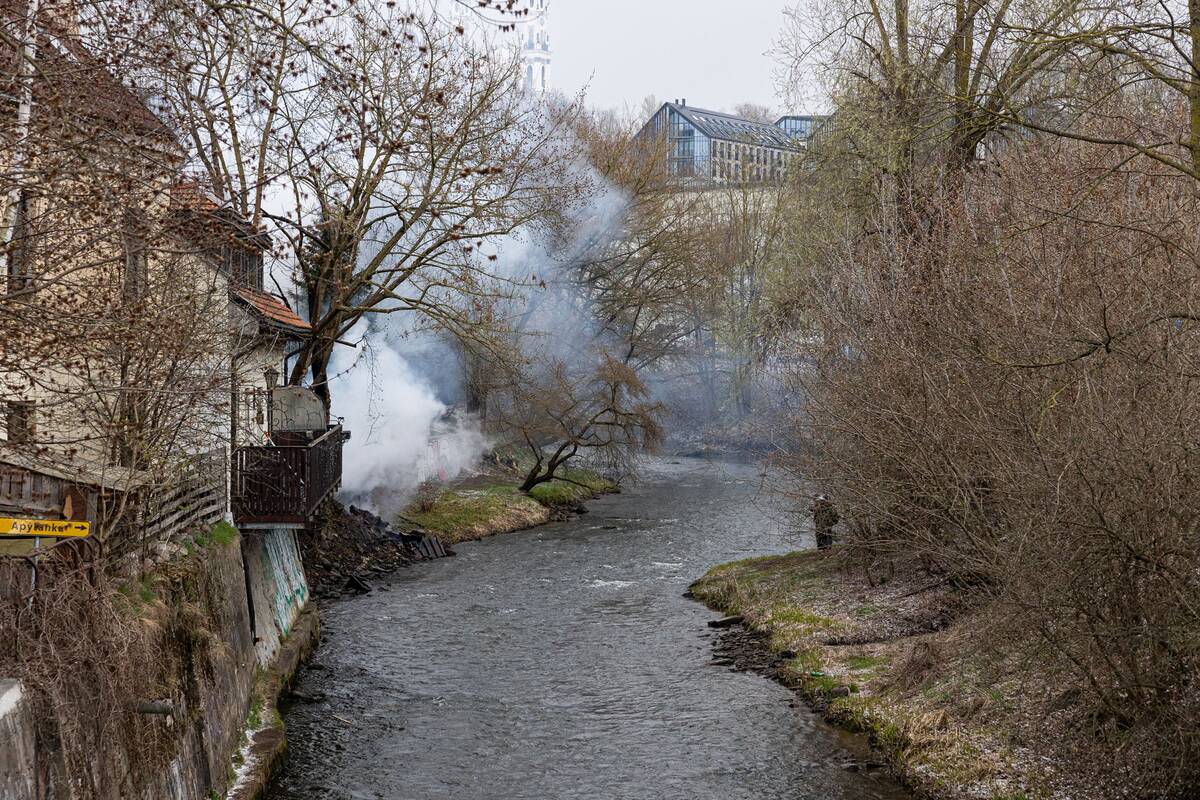 Vilniuje – gaisras: iš namo Išvesti penki žmonės