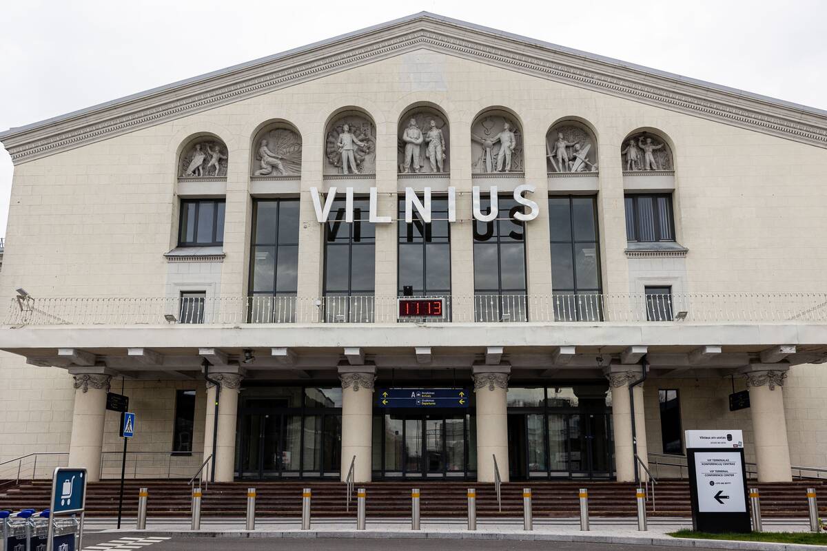 Dėl sudėtingų oro sąlygų į Vilnių neatskrido lėktuvas iš Kopenhagos