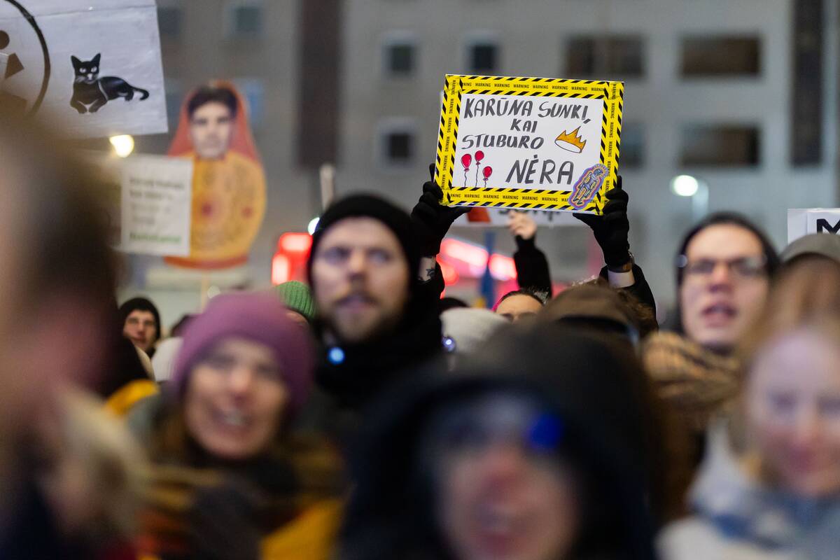 Žurnalistų profesionalų asociacija įvardijo, kiek kainavo trijų dienų protestai