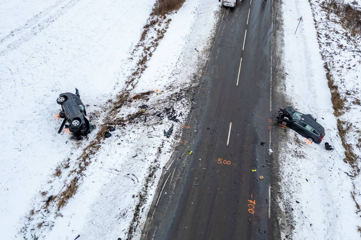 Tragiška avarija Kaišiadorių rajone: žuvo du vaikai