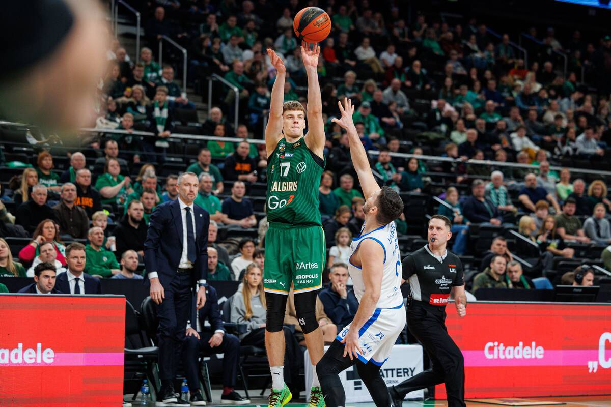 Žalgiriečiai sutriuškino „Neptūną“