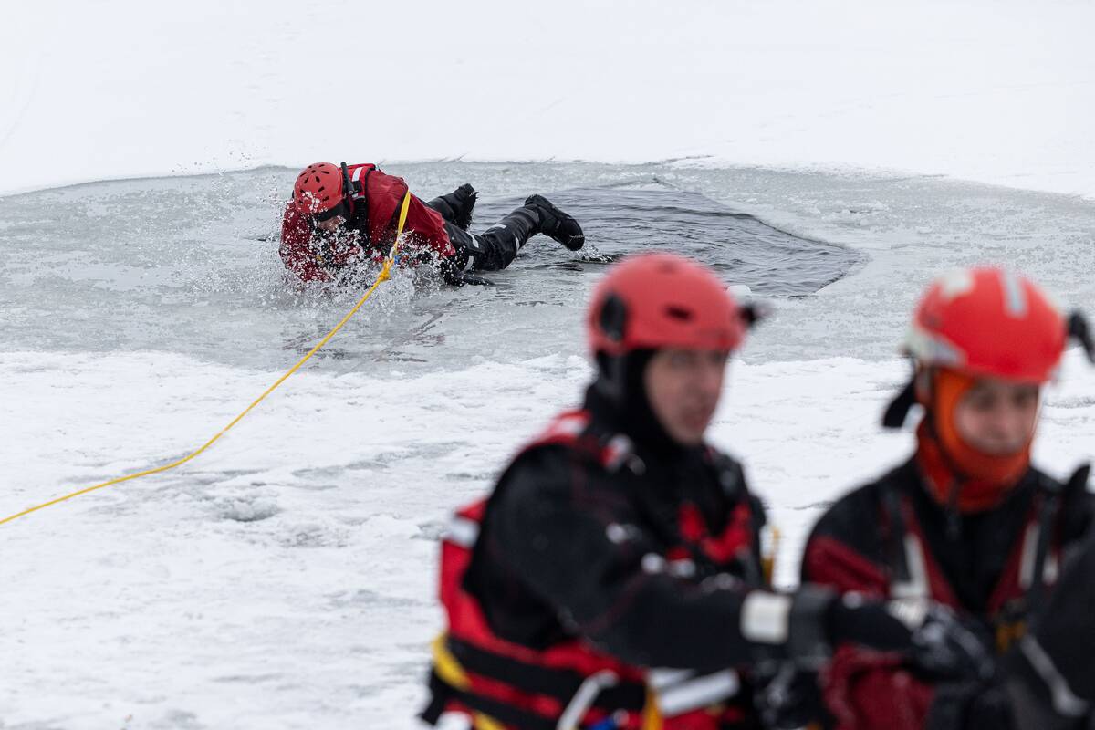 Priešgaisrinės apsaugos ir gelbėjimo departamento konferencija dėl saugaus elgesio ant ledo