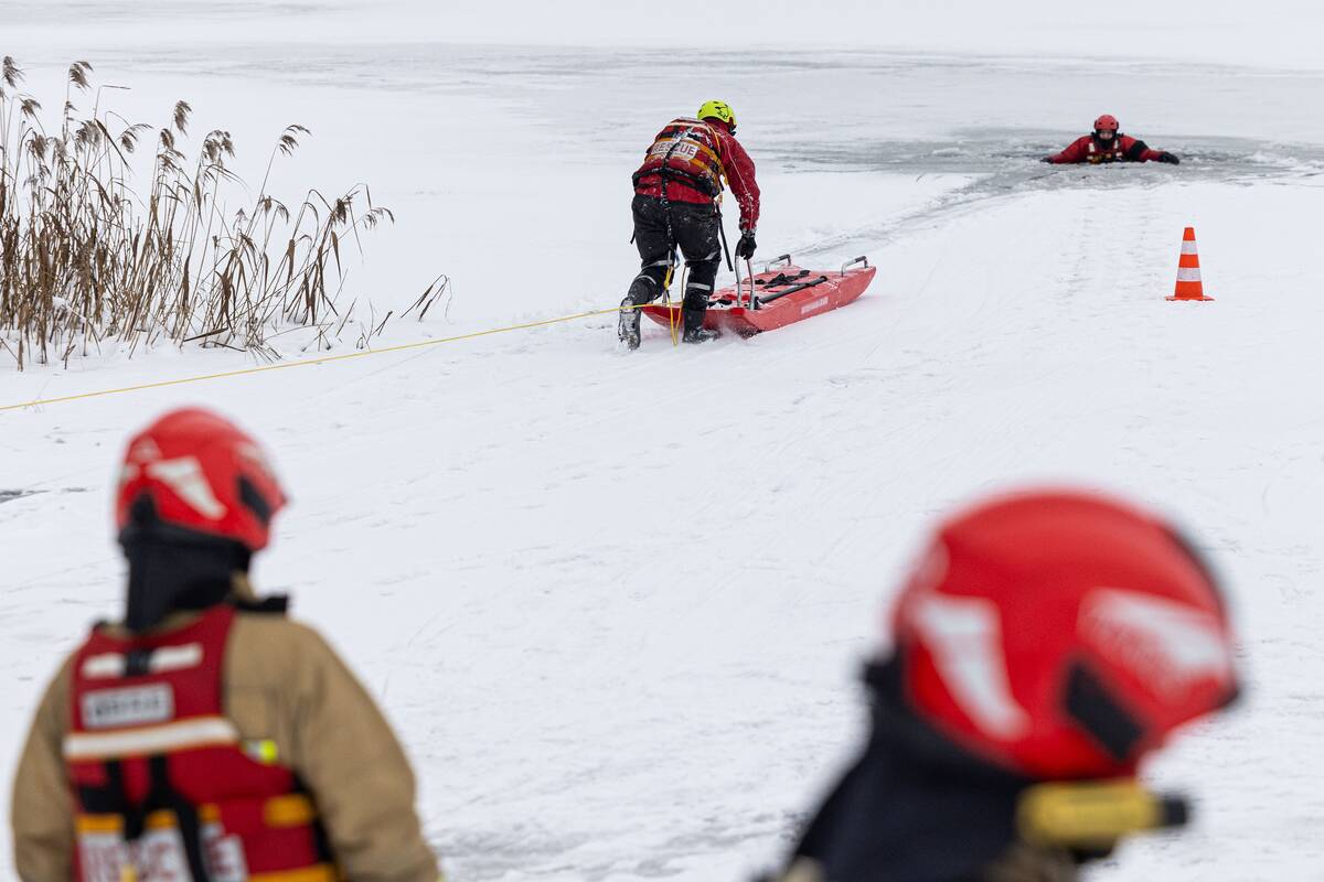 Priešgaisrinės apsaugos ir gelbėjimo departamento konferencija dėl saugaus elgesio ant ledo