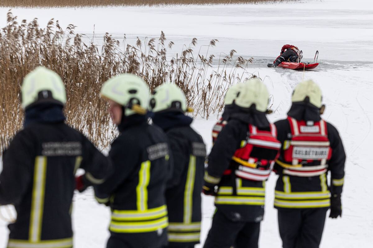 Priešgaisrinės apsaugos ir gelbėjimo departamento konferencija dėl saugaus elgesio ant ledo