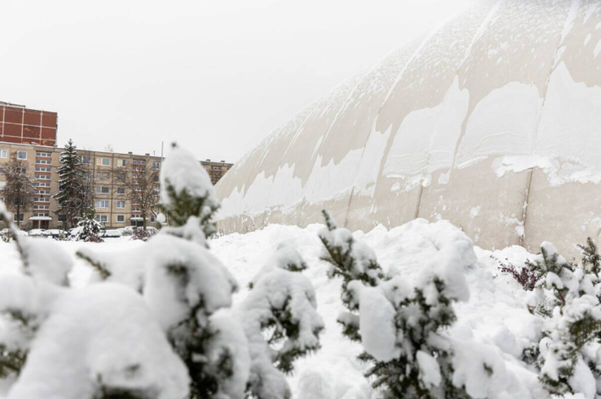 Klaipėdoje už 3 mln. eurų bus statomas pripučiamas futbolo maniežas