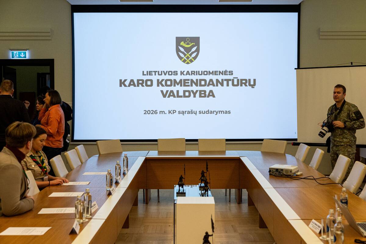 2026 metų karo prievolininkų sąrašo sudarymas