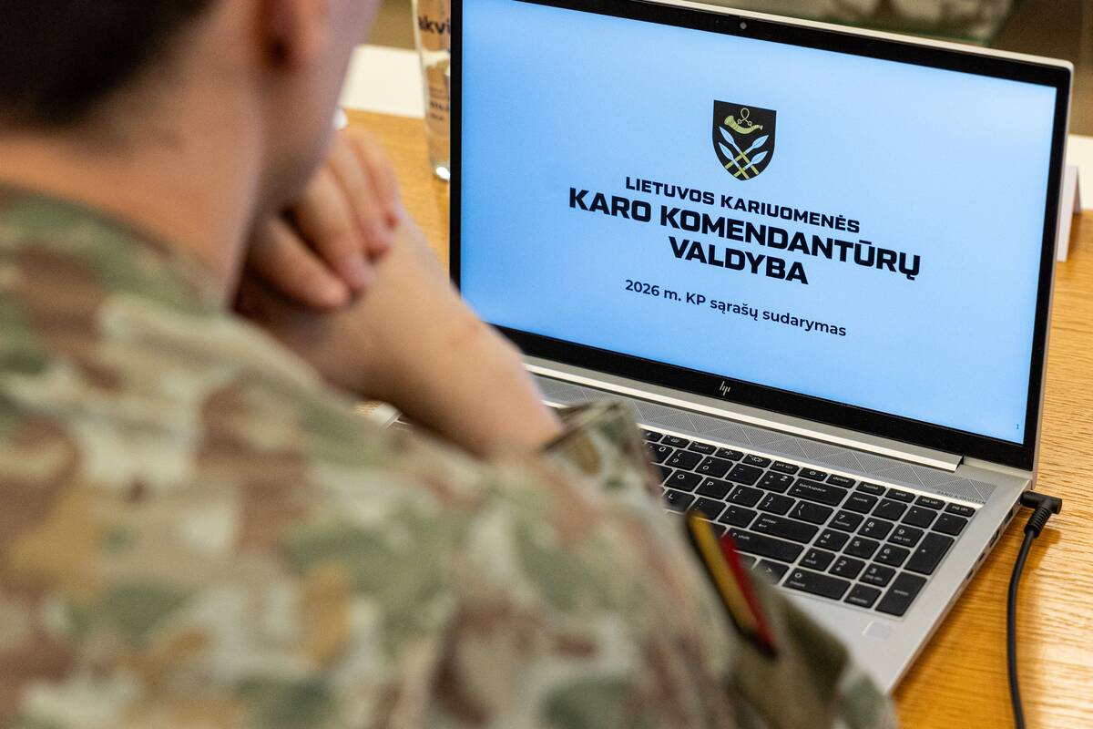 2026 metų karo prievolininkų sąrašo sudarymas