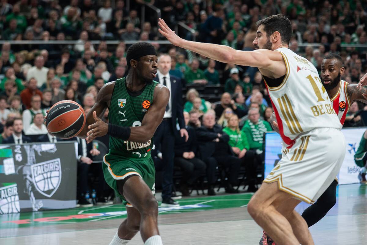 Eurolyga: Kauno „Žalgiris“ – Belgrado „Crvena Zvezda“