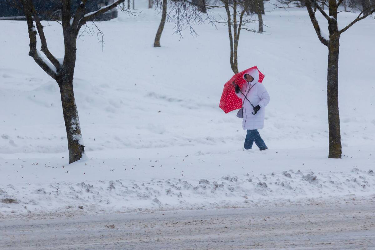 Sostinėje – gausus snygis