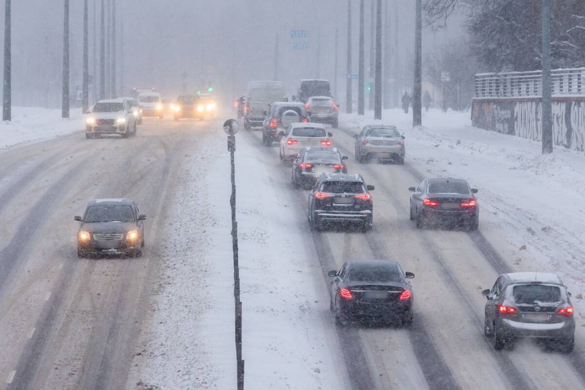 Sostinėje – gausus snygis