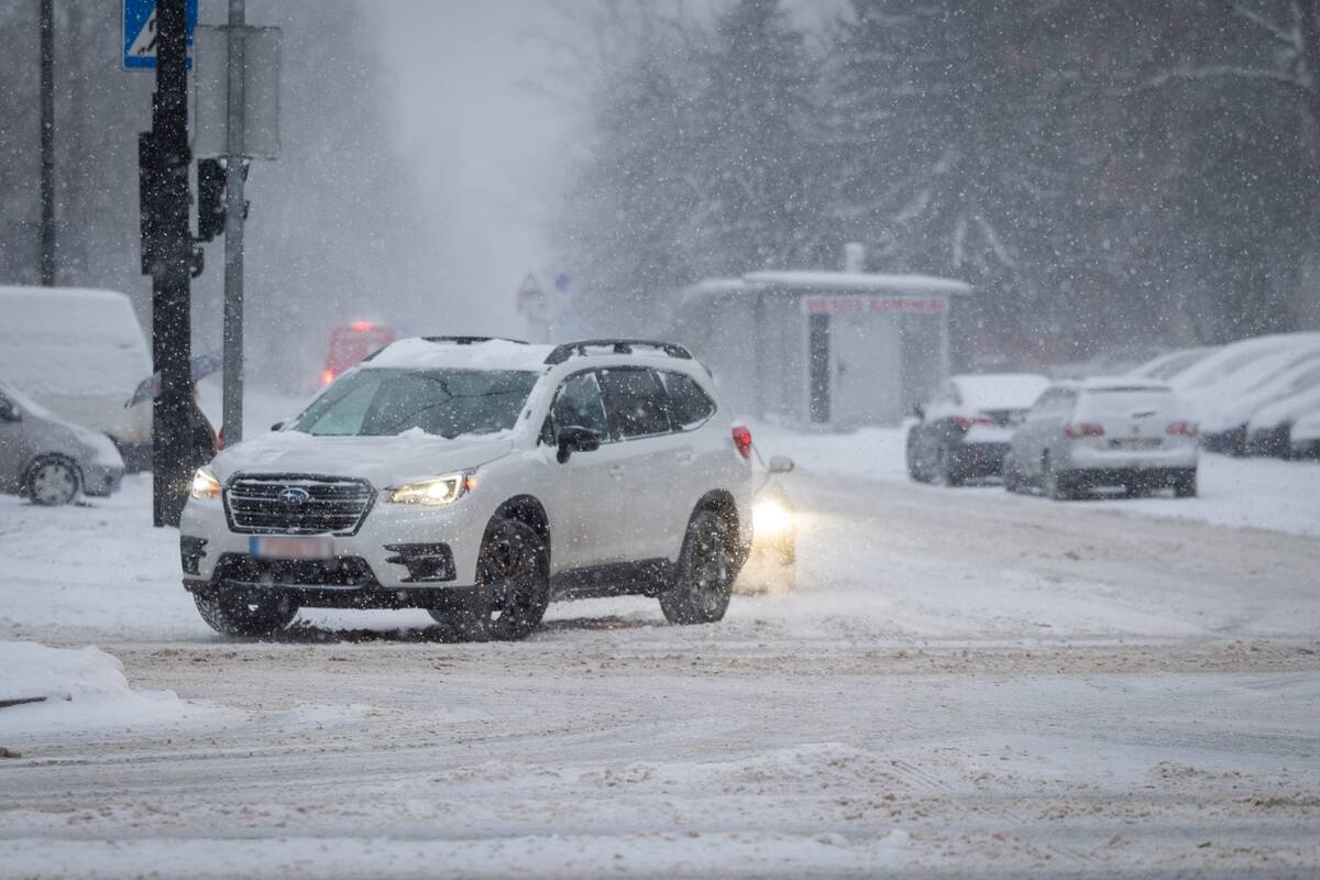 Sostinėje – gausus snygis