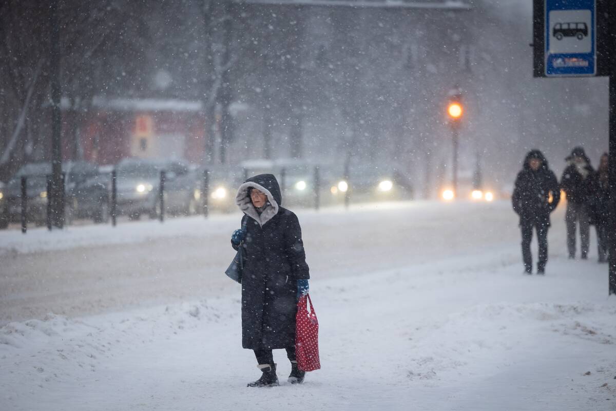 Sostinėje – gausus snygis