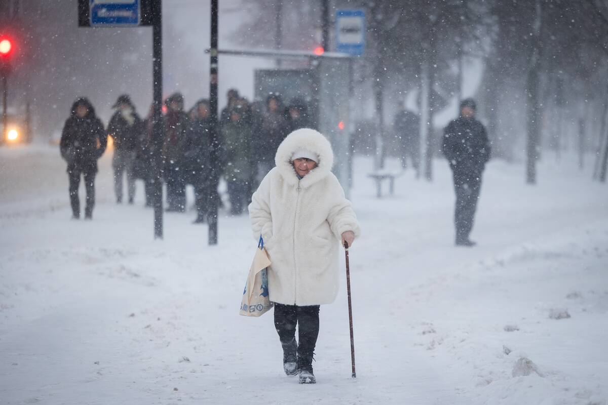 Sostinėje – gausus snygis