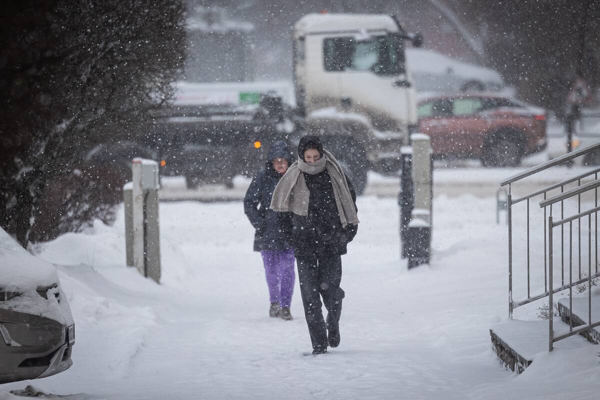Sostinėje – gausus snygis