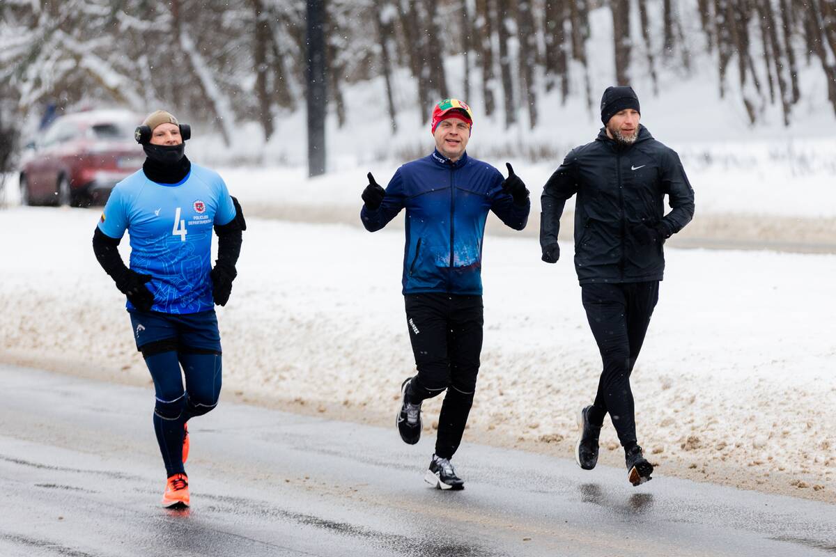 Vilniuje – bėgimas „Gyvybės ir mirties keliu“ 