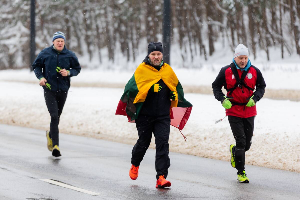 Vilniuje – bėgimas „Gyvybės ir mirties keliu“ 