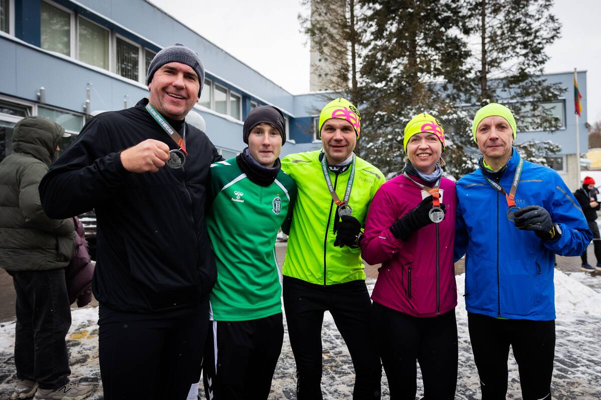 Vilniuje – bėgimas „Gyvybės ir mirties keliu“ 