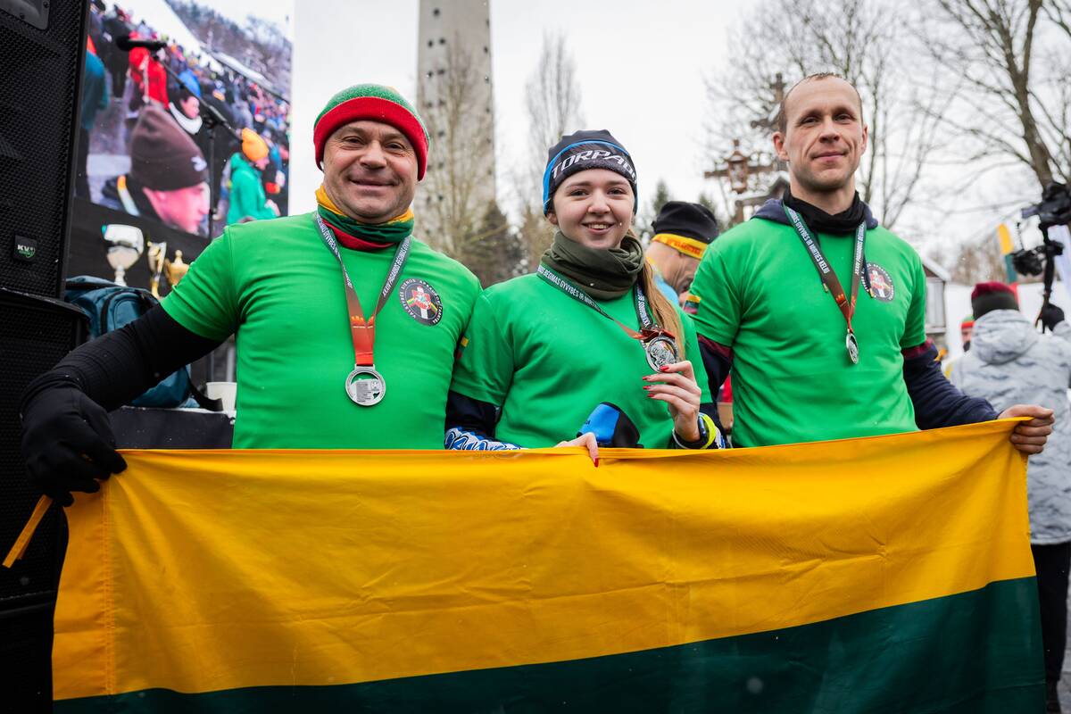 Vilniuje – bėgimas „Gyvybės ir mirties keliu“ 