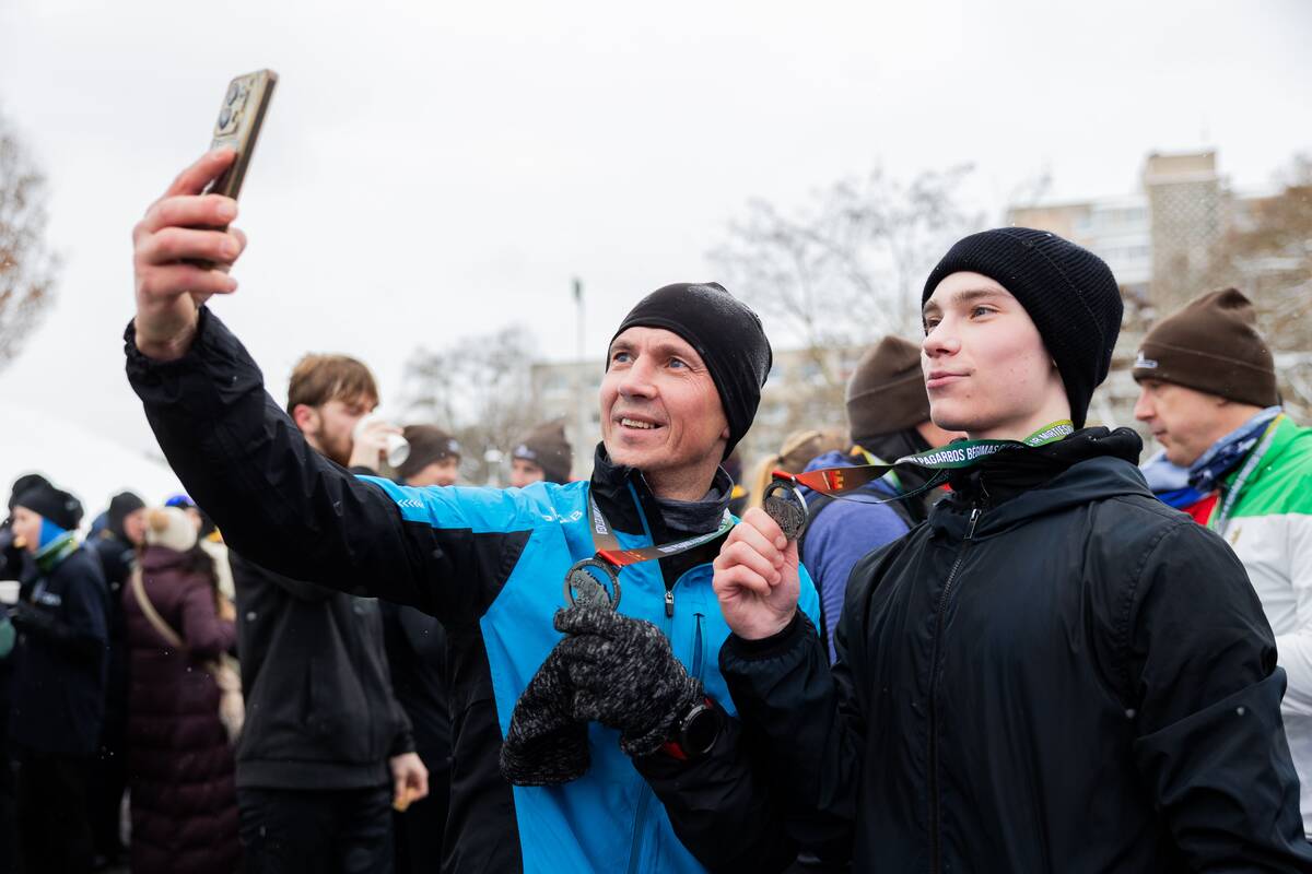 Vilniuje – bėgimas „Gyvybės ir mirties keliu“ 