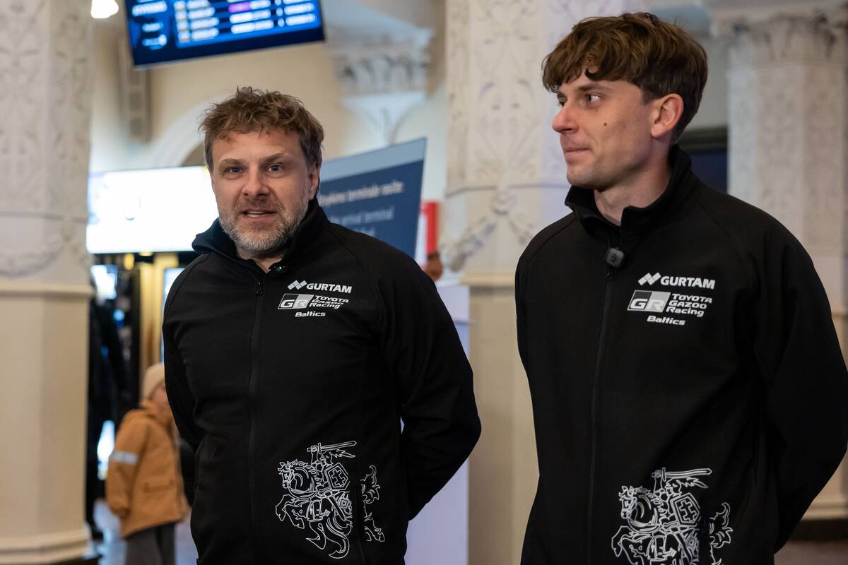 Benedikto Vanago pasitikimas oro uoste