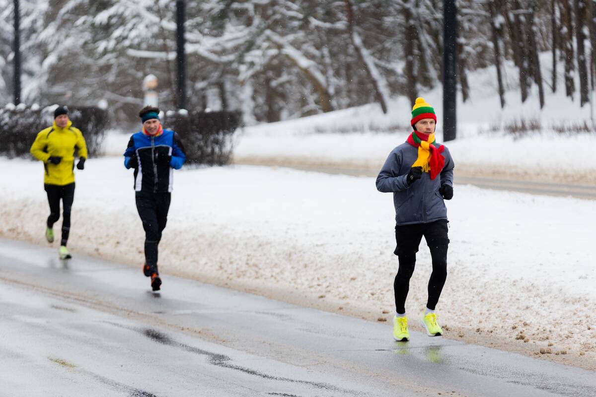 Vilniuje – bėgimas „Gyvybės ir mirties keliu“ 