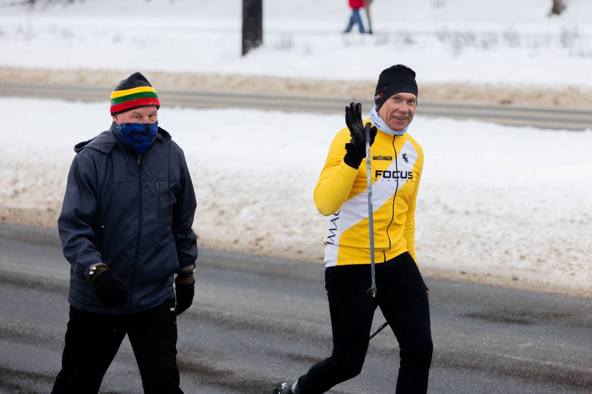 Vilniuje – bėgimas „Gyvybės ir mirties keliu“ 