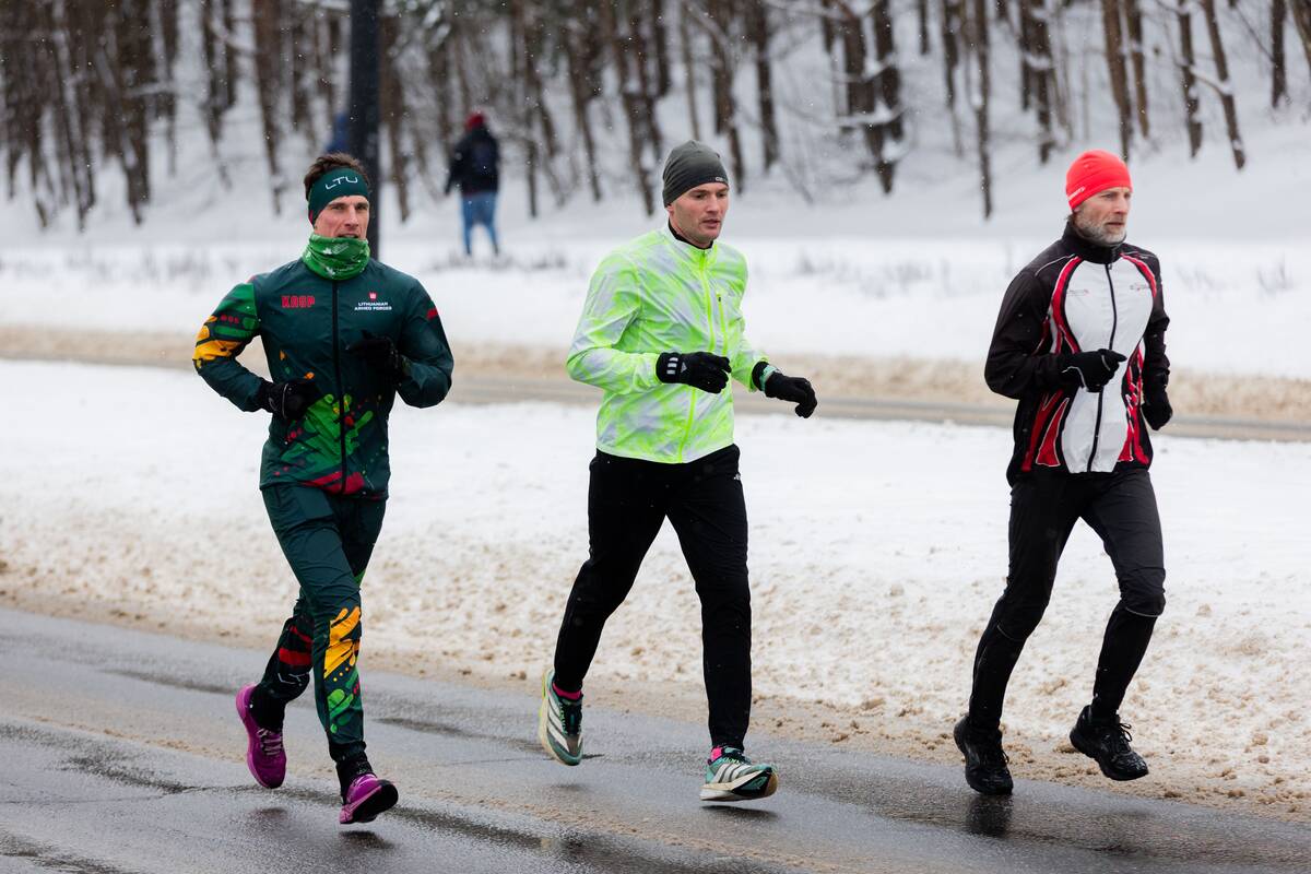 Vilniuje – bėgimas „Gyvybės ir mirties keliu“ 